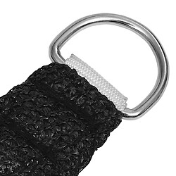 Avis Helloshop26 Voile d'ombrage 160 g/m² noir 2,5 x 2,5 x 3,5 m pehd 02_0009182