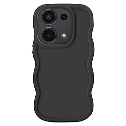 Avizar Coque pour Xiaomi Redmi Note 13 Pro et Poco M6 Pro Silicone Antichoc Noir 