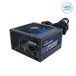 CoolBox Powerline III 750 unité d'alimentation d'énergie 750 W 20+4 pin ATX ATX Noir