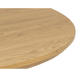 Acheter Lisa design table à manger ronde Tardis - Marron