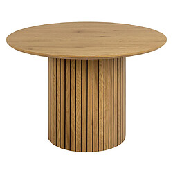 Avis Lisa design table à manger ronde Tardis - Marron