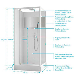 Acheter Aurlane Cabine de douche carree