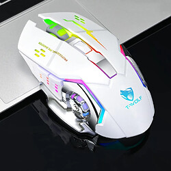 Yonis Souris Sans Fil RGB Ergonomique Gamer