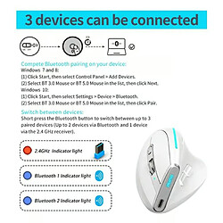 Yonis souris gaming sans fil RGB - Noire