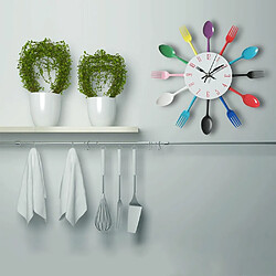 Avis Yonis Horloge murale quartz - Vert clair