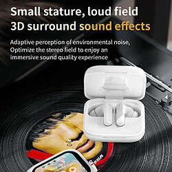 Yonis Ecouteurs Bluetooth Sans Fil Réduction Bruit