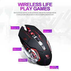 Avis Yonis Souris Gamer Sans Fil RGB Ergonomique