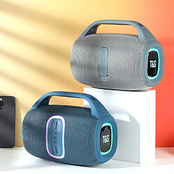 Avis Yonis Enceinte Bluetooth portable - Bleu