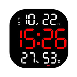 Yonis Horloge LED 13 Pouces Multifonction Maison