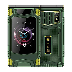 Yonis Téléphone Portable Senior Robuste 4G Écran Dual