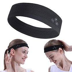 Yonis Bonnet Bluetooth Sport Sans Fil Étanche Noir