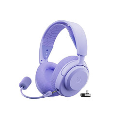 Micro casque gaming sans fil SteelSeries Arctis Nova 3XW Bluetooth Violet Lavande