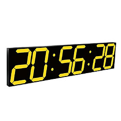 Yonis Horloge LED Multifonction Télécommande 16 Alarmes