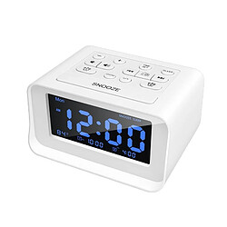 Yonis Réveil LED USB Température Radio LCD