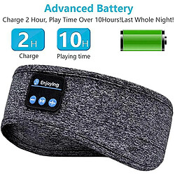 Avis Yonis Bonnet Bluetooth Musique Sport et Sommeil Noir