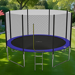 Avis Trampoline pour enfant Jump4Fun Deluxe filet extérieur -14FT (427 cm)