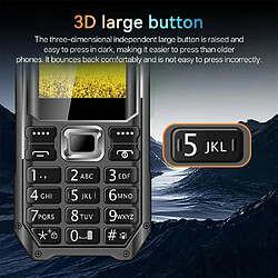 Yonis Téléphone Portable Senior 6800mAh SOS FM