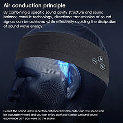 Acheter Yonis Bonnet Bluetooth Sport Sans Fil Étanche Noir