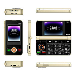 Avis Yonis Téléphone Portable Double Écran 2.8 Pouces