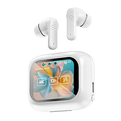 Yonis Ecouteurs Bluetooth - Blanc