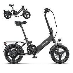 HillMiles Mile 1 vélo électrique 250W 36V10.4AH 14 pouces Frein à disque mécanique noir