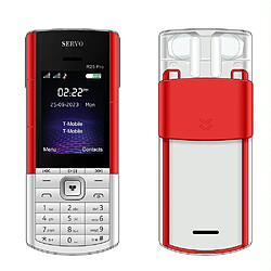 Yonis Téléphone Portable Avec Écouteurs Bluetooth Intégrés
