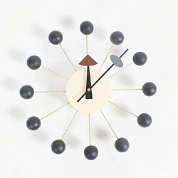 Yonis Horloge Murale Décorative Silencieuse Blanche