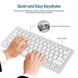 Acheter Yonis clavier sans fil chiclet - Argent