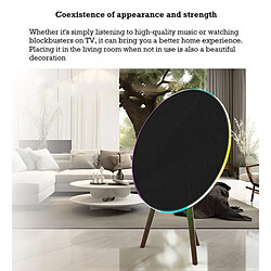 Yonis Enceinte Bluetooth puissante son 360° immersif - Bleu pas cher