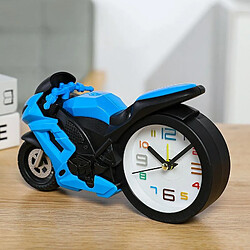 Yonis Réveil Moto Bleu Cadeau Enfant Original