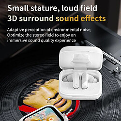 Yonis Ecouteurs Bluetooth Sans Fil Réduction Bruit