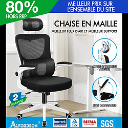 Alfordson fauteuil de bureau - Noir