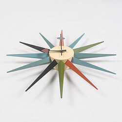 Avis Yonis Horloge Murale Moderne En Bois Silencieuse