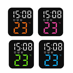 Yonis Réveil Intelligent Avec Contrôle Vocal et USB