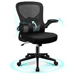 Alfordson Fauteuil de bureau ergonomique - Noir