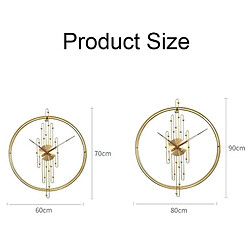 Avis Yonis Horloge murale quartz - Noir