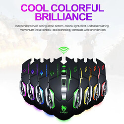 Acheter Yonis Souris Sans Fil RGB Ergonomique Gamer