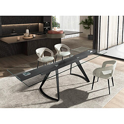 Acheter Angel Cerda Chaise en tissu blanc cassé
