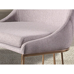Angel Cerda Chaise en tissu gris pas cher