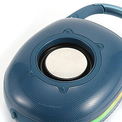 Yonis Enceinte nomade Bluetooth - Bleu pas cher