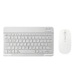 Yonis Clavier Pour Tablette Bluetooth Léger Blanc