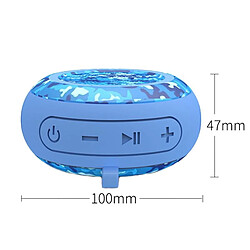 Acheter Yonis Mini Enceinte Bluetooth Flottante Étanche - Bleu