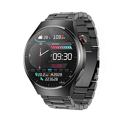 Yonis Montre Connectée Acier Étanche ECG Bluetooth