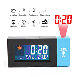 Acheter Yonis Horloge Météo À Écran Couleur Avec Projection