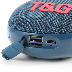 Acheter Yonis Enceinte nomade Bluetooth - Bleu