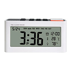 Yonis Réveil LCD Multifonction Température Humidité