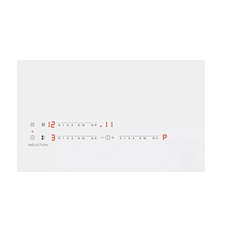 Table de cuisson induction 3 feux 7350w blanc - EIV63342CW/1 - Série 600 - ELECTROLUX