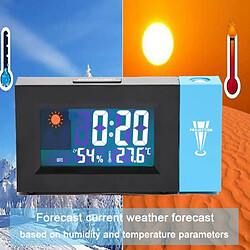 Yonis Horloge Météo À Écran Couleur Avec Projection pas cher