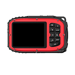 Yonis Camera Sport Étanche Enfant 1080P Rouge