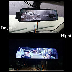 Yonis Dashcam Triple Caméra HD Wi-Fi 1080p pas cher